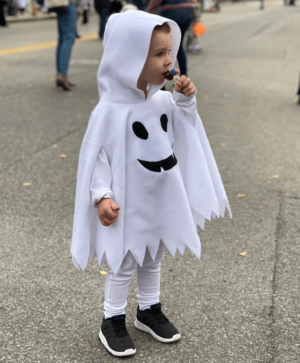 last minute Halloween costumes ghost